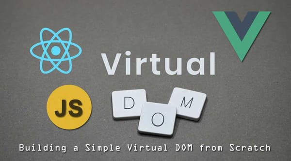 Virtual DOM 引发一些思考